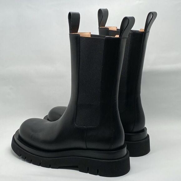 Bottega Veneta Lug Sole Leather Chelsea Boots size 39 - Picture 8 of 15